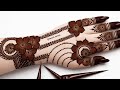 Very simple unique style mehndi design for back hand|new easy mehndi design 2026 | mehandi designs