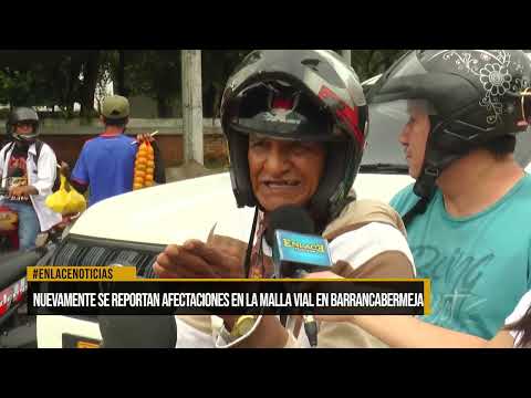 Nuevamente se reportan afectaciones en la malla vial en Barrancabermeja