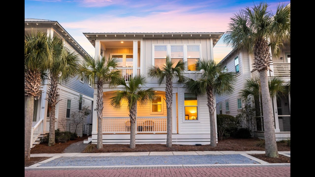 18 East Endless Summer Way Is A Custom Home For Sale in Seacrest Beach