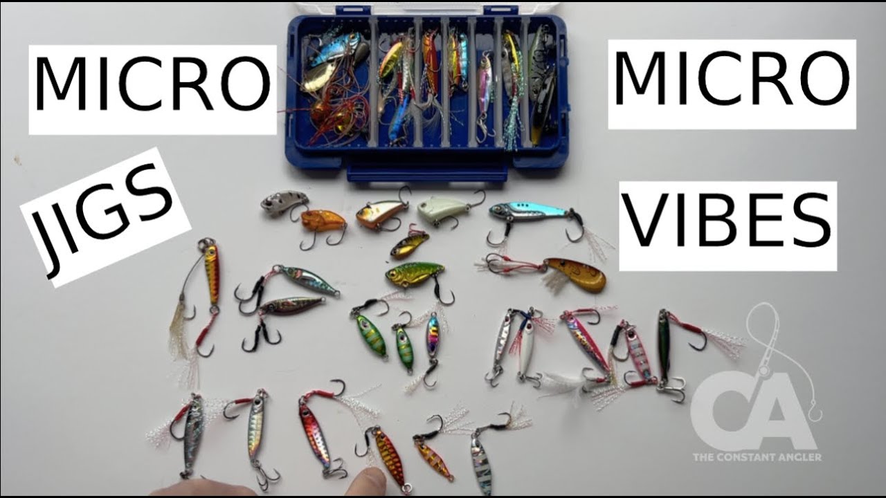 Metal Micro Jigs and Bladed Vibe Lures 