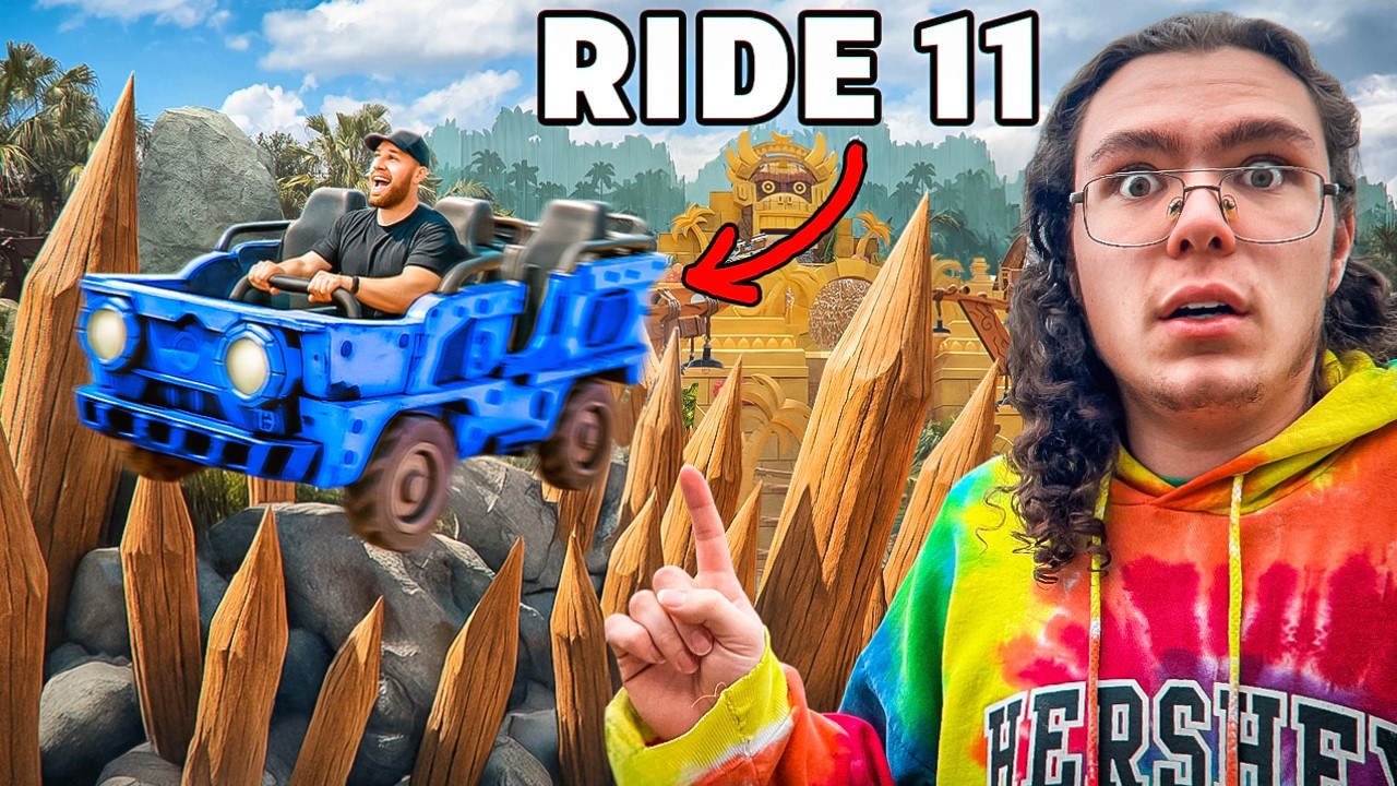 Riding EVERY Ride at Epic Universe (New $7 BILLION Theme Park!)