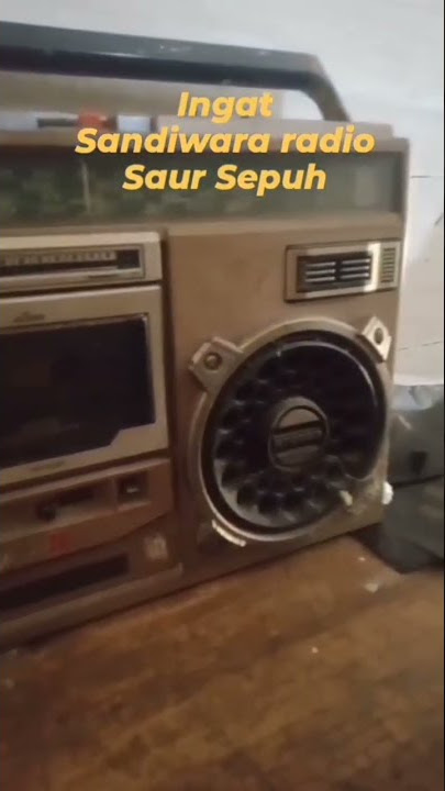 Ingat sandiwara radio saur sepuh