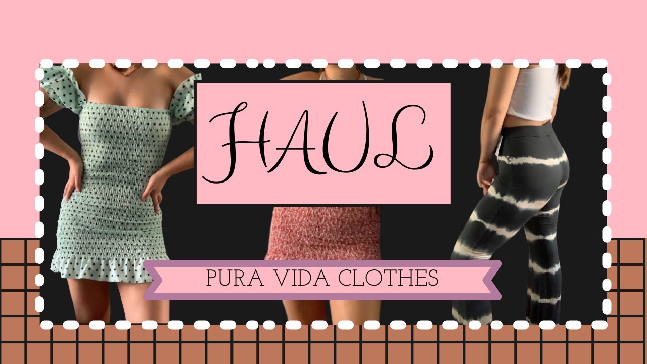 🔥HAUL PURA VIDA CLOTHES  2020🔥  || It's Coffee Time