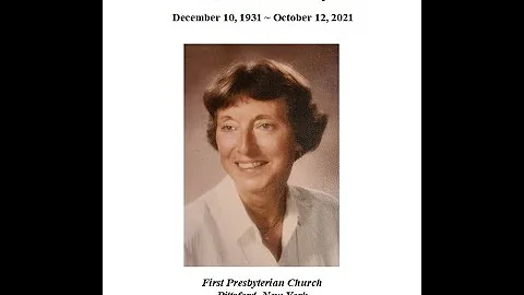 Linda Wells Davey Memorial Service, November 13, 2...