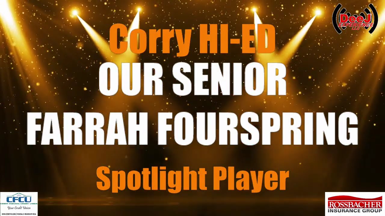 PIAA D-10 GIRLS WRESTLING CORRY BEAVERS VS FORT LEBOEUF BISON (SENIOR NIGHT)