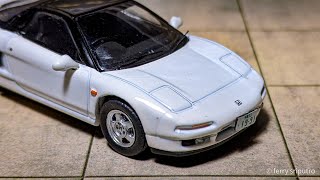 The worst miniscale 1/64 I've ever bought!! Tarmac J-Collection Honda NSX (NA1)