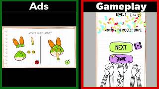 Brain Test :Tricky Puzzles | Is it like the Ads? | Gameplay (iOS, Android) screenshot 5