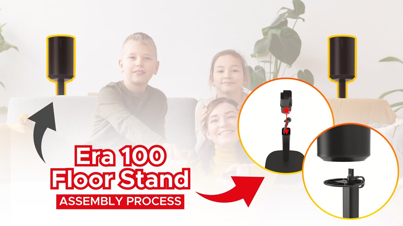 How To Assemble Your Soundbass ERA100 Premium Floor Stand And Speaker Attachment.