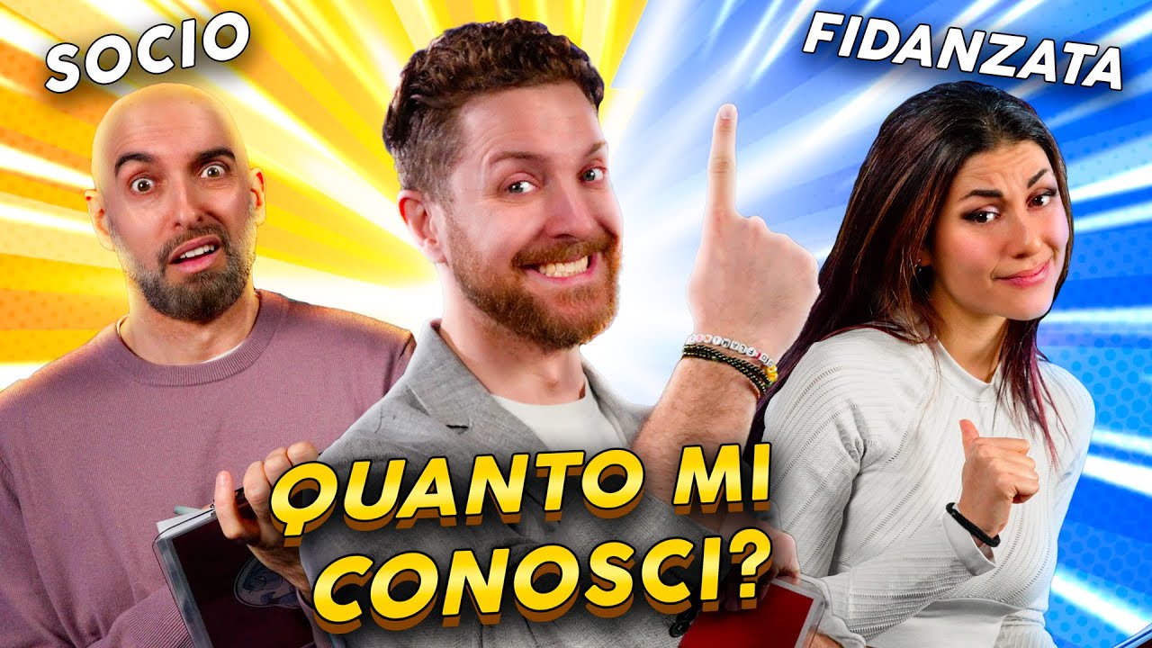 FIDANZATA vs SOCIO: chi mi conosce meglio?