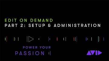 Set up Avid | Edit On Demand