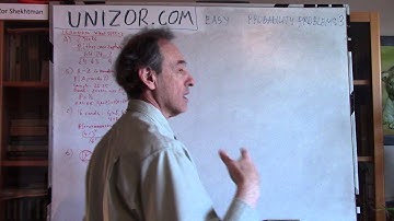 Unizor - Probability - Easy Problems 3