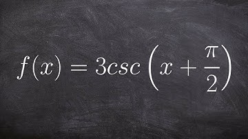 Learn How to Graph the Cosecant Function with a Phase Shift