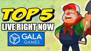 Top 5 Web3 Games On Gala Right Now!