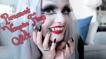 Permanent Vampire Fangs Q&A - Victoria Lovelace