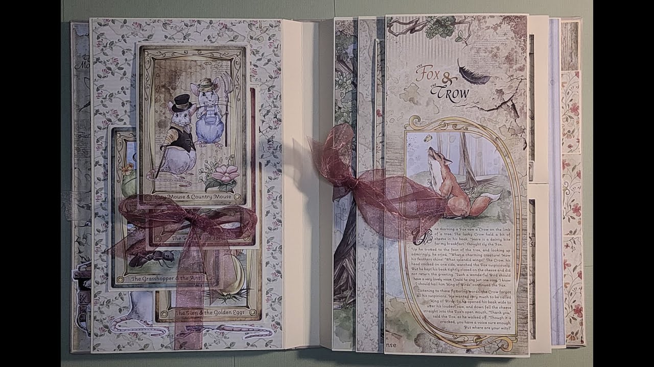 Ciao Bella's Esops Fables  Mini Album  [SOLD]