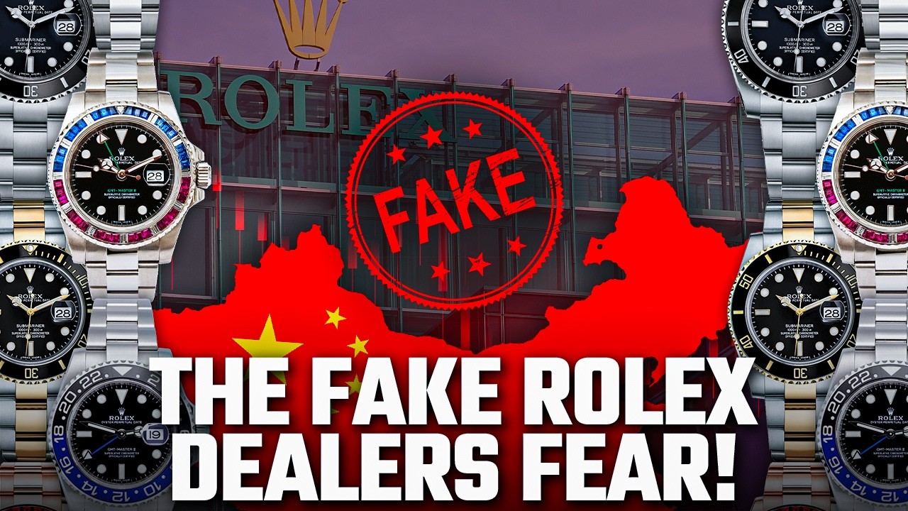 «СУПЕРПОДДЕЛКА» Rolex из Китая, которая обманывает дилеров
