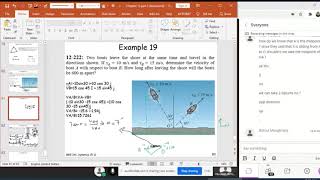 Week 4: solved problem on relative motion in dynamics (part 2)