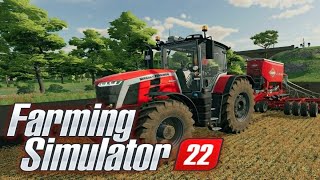 🚜 Farming Simulator 22 🚜 прохождение часть 11 №  сегодня пух и каное будить