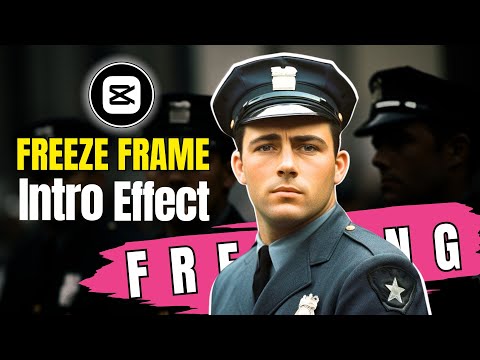 Movie-Style Character Introduction Freeze Effect - CapCut Tutorial