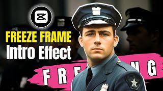 Character Introduction Freeze Effect (Movie Style) - CapCut Tutorial