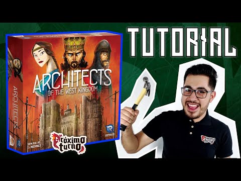 Cómo jugar ARCHITECTS OF THE WEST KINGDOM 🏛🔨 | TUTORIAL en español + Ejemplos @RenegadeGameStudios