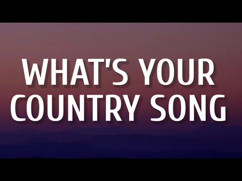 Thomas Rhett - What’s Your Country Song (Lyrics)