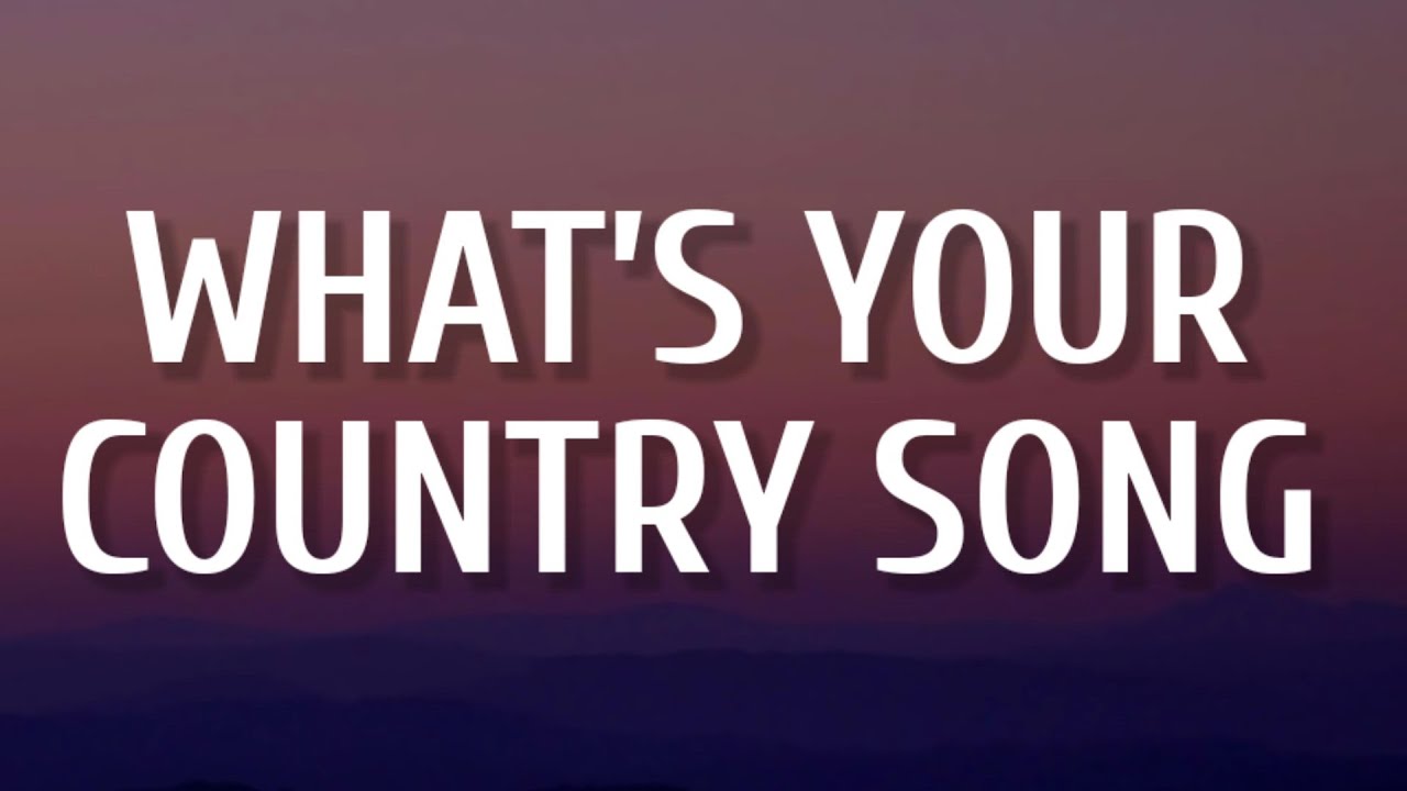 Thomas Rhett - What’s Your Country Song (Lyrics) Thomas Rhett - What’s Your Country Song (Lyrics)