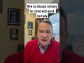 How do you change schools if you share joint legal custody?