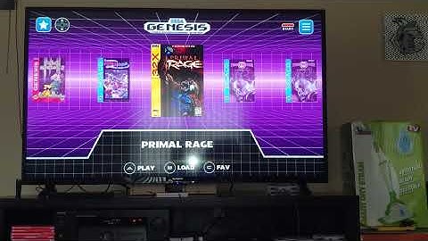 MegaPi(Raspberry Pi 3+) running Blast 16 Sega Genesis Frontend Loader