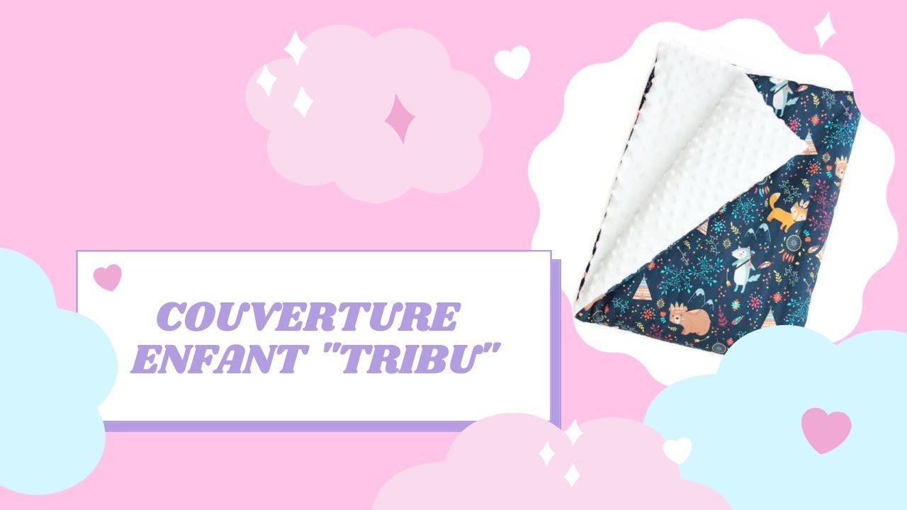 Comment coudre une couverture pour bébé - DIY Merci Jeannette ✓