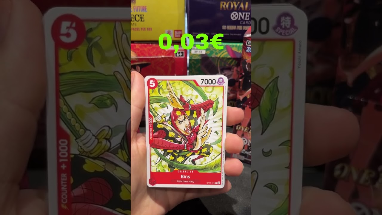 Día 29 abriendo 1 sobre de One Piece