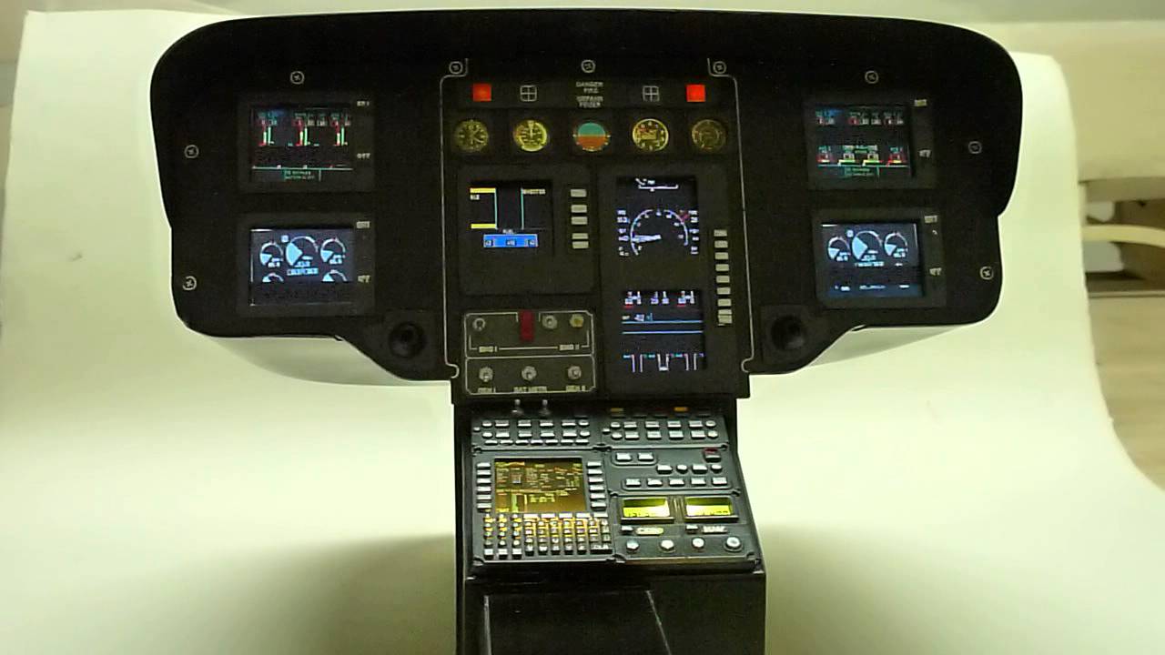 Eurocopter EC-135 Cockpit Scale 1:3