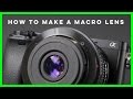 How to Make a Macro Lens using a Reverse Lens Adapter