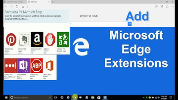 Windows 10:  How to Add Microsoft Edge Extensions -  Free Tips & Tricks