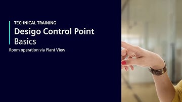 Desigo Control Point – Basics – Room operation via Plant View