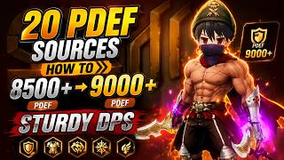 ROOC PDEF Sources Guide, How to achieve 8.5k to 9k+ as DPS Role Guide