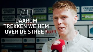 Interviews Mauro Júnior En Jerdy Schouten Na Afloop Van Fortuna Sittard - Psv