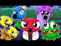 RAINBOW FRIENDS, but they&#39;re PLANTS VS ZOMBIES?! Rainbow Friends 2 Animation