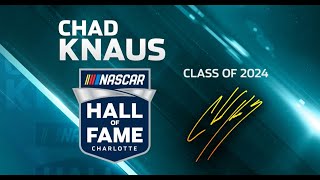 Chad Knaus' full NASCAR Hall of Fame speech