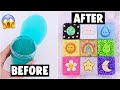 9 EXTREME SLIME PALETTE MAKEOVERS! *fixing my 1 year old slime*