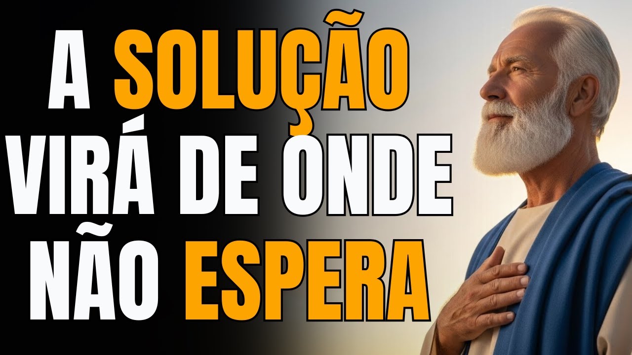 Quando tudo parece sem saída, Deus age fora do óbvio A solução virá de onde não espera