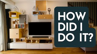 Information Building a Media Wall Cabinet: Unforgettable Father-Daughter Collaboration Update