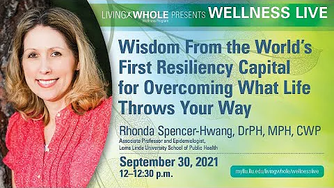 Wisdom From the World's First Resiliency Capital for Overcoming What Life Throws Your Way
