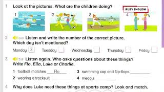 Academy Stars 3  Unit 9 lesson 6 Listening | Ruby English