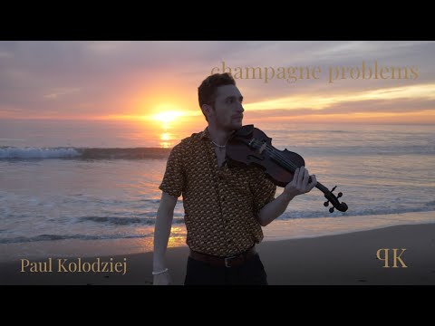 Champagne Problems Taylor Swift Violin Cover Paul Kolodziej 