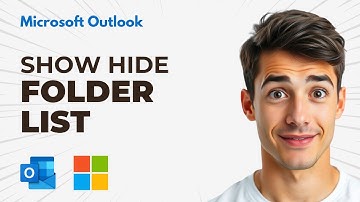 Hoe u de mappenlijst in Outlook kunt weergeven of verbergen (de eenvoudigste manier) (Handleiding...