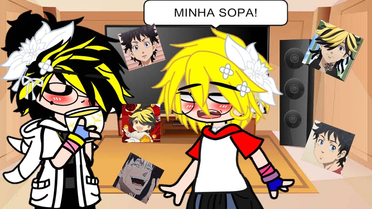 Tokyo revengers reagindo a ppp com takemichi e kazutora