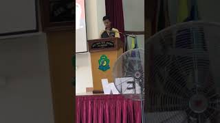 Ucapan Ketua Murid | Majlis Sulaman Budi Junjungan Kasih | Persaraan Puan Rafidah | 24.10.2019 Ucapan Ketua Murid | Majlis Sulaman Budi Junjungan Kasih | Persaraan Puan Rafidah | 24.10.2019