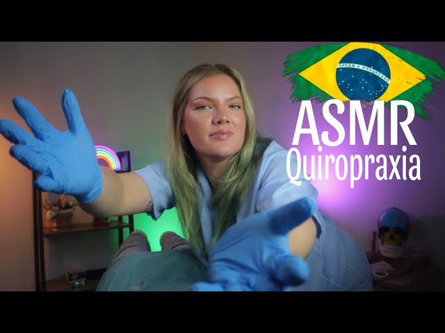 ASMR Consultorio de Quiropraxia | Te Ajustando e Massageando até vc DORMIR