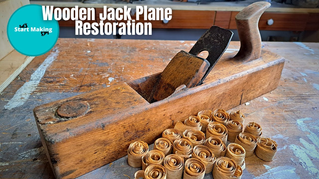 Vintage wooden sale block plane